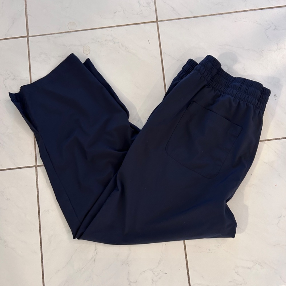 T by Talbots Active wear, DARK NAVY  1X pants, ankle pants, pockets, STRETCHY!